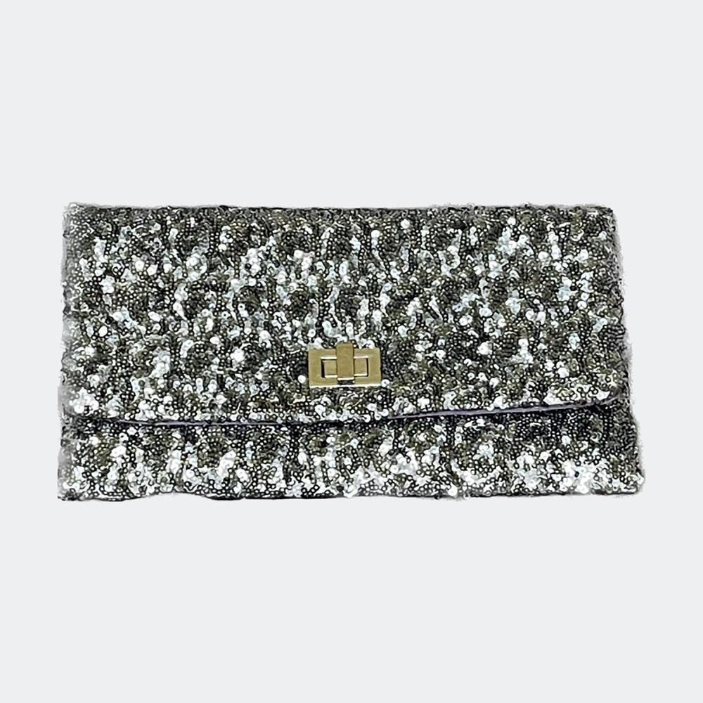 Crabtree & Evelyn Sequined Clutch